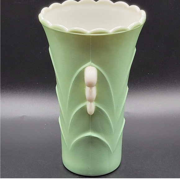 Vintage art deco ceramic vase approx 5 inches - Picture 2 of 4